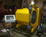High Precision Wire Saw Machine , Stones Cutting Diamond Wire Cutting Machine