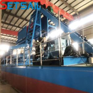 Wholesale 75kw-240kw Customized Alloy Steel Chain Bucket Gold Dredger for Heavy-Duty Operations from china suppliers