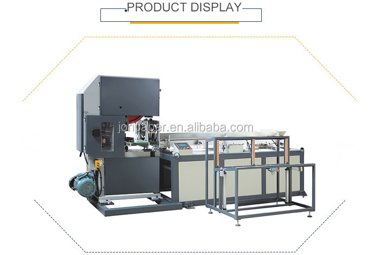 Fully Automatic Toilet Roll Tissue Maxi Roll Log Band Saw Cutting Machine
