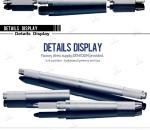 Metal Permanent Makeup Manual Tattoo Pen Multifunctional Red , Gold , Silver