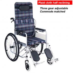 China Extra Wide 24 200kg Lightweight Foldable Wheelchair Aluminum Alloy on sale