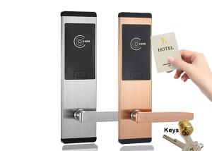 Wholesale FCC Card Access Door Lock System Hotel Stainless Steel Electronic lock from china suppliers