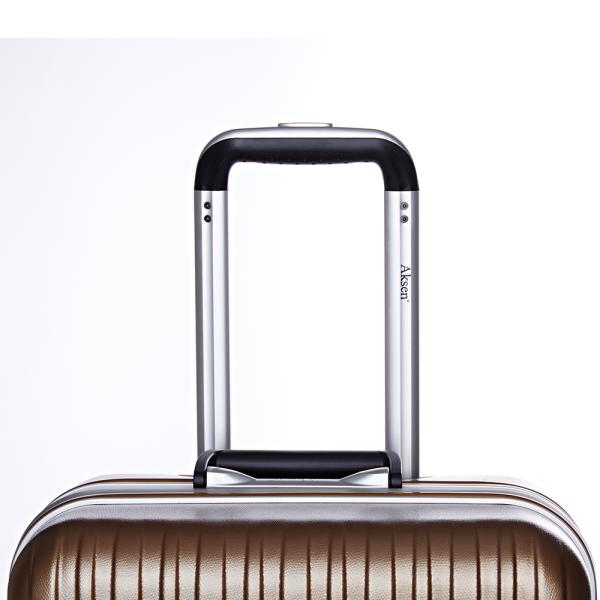 Anti-theft Business Carry on Suitcase with High Capacity and No Zipper Closure