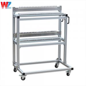 Wholesale Roll Container SMT Feeder Carts Four Wheel SAMSUNG SM SMT Feeder Rack from china suppliers