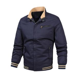 Wholesale Oem Factory Manufacturer Custom Logo Windbreaker Fabric Autumn Ultra Cotton Jacket For Men from china suppliers