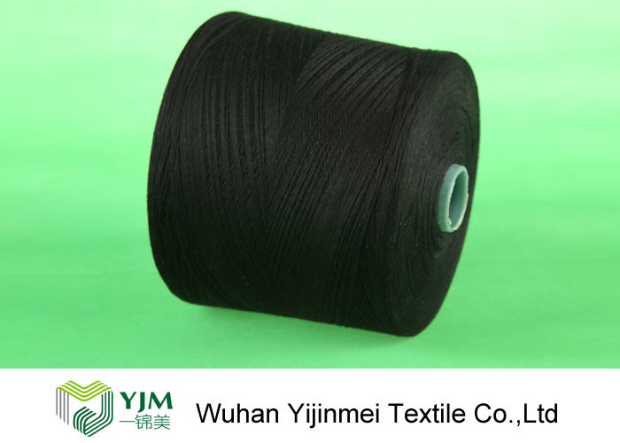 502 Colored Ring Spun Dyed Polyester Yarn , Polyester Twisted Yarn For Knitting / Weaving