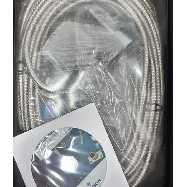 EPRO PR9268/203-000 Absolute Vibration Transducer Vertical Version with Armored 10m Cable and Harting Connector for Industrial Monitoring