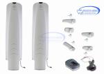 Flame Retardant Plastic EAS Anti Theft System For Shopping Center / Fashion