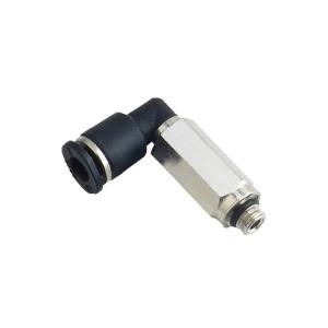 Wholesale PLL - C Elongated Elbow Pneumatic Tube Fittings SMC Type Mini Size Tight And Stable from china suppliers