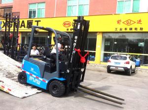 Wholesale Electric Counterbalance Battery Powered Forklift With 4.5 M Lifting High from china suppliers
