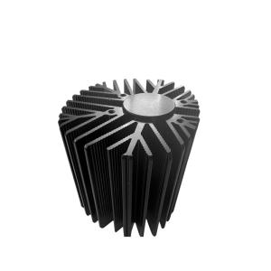Buy cheap 6063 Electrophoresis Aluminum Heat Sink Fins Screw Mount from wholesalers