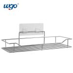 Stainless Steel Fittings Bathroom Shower Caddies Damage Free Mounting