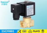 5 - 10mm Orifice Safety Solenoid Valve , Waterproof Pilot Operated Dc Valve