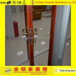 Waterproof Aluminum Room Door Interior Painting Surface Bathroom Door