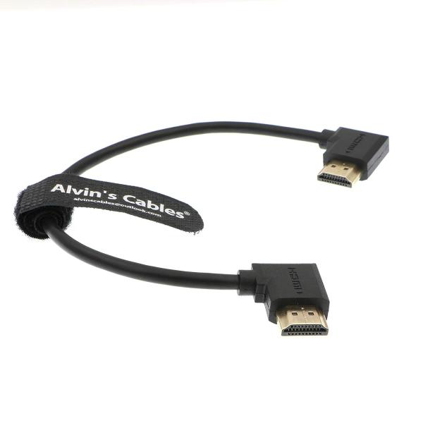 E2 L Shape HDMI Camera Audio Cable Right Angle To Right Angle High Speed HDMI Cord