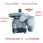 131104000008A Heavy Duty Truck HOWO Steering Booster Pump