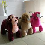 Hansel shopping mall walking ride on animal toy animal robot rides for sale