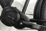 26er Aluminum Electric Fat Bike , Mid - Drive Black 1000w Electric Bike