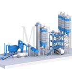 PLC Controlled Dry Mortar Stainless Mix Machine FESTO 45kw 380V