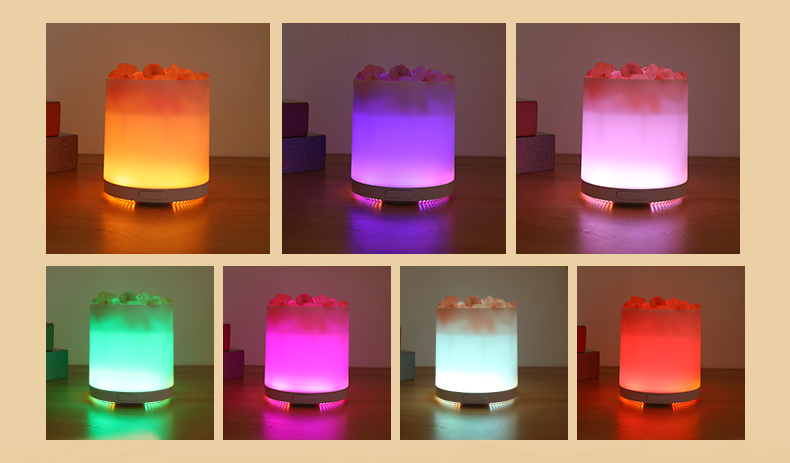 New Design Atmosphere Lamp Home Salt Stone Large Essential Oil Diffuser Ultrasonic Humidifier