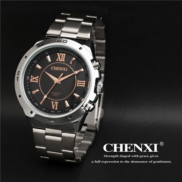 Quartz Man Watches Fashion Quartz Leather Watches for Man Wholesale Stainless Steel Watch