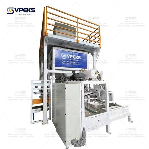 Industrial 10-50 Bags/min Soil Automated Bagging Packing Machine