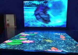 Indoor Floor Rgb Led Display P4.81 Interactive Dancing Advertising Easily Maintenance