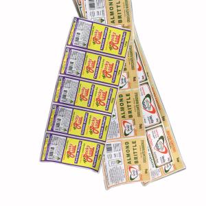 Wholesale Adhesive Paper Plastic Sticker Label Customize Plastic Paper Sticker from china suppliers