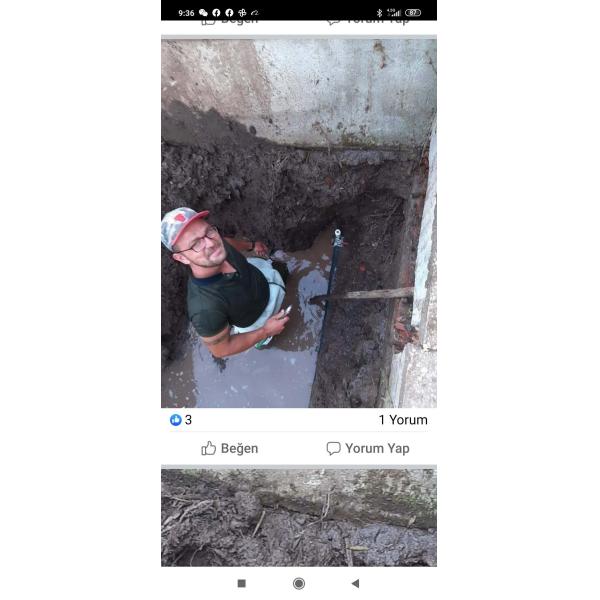 6M Water Leak Sound Detector Tools Black White Underground Pipe