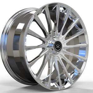 Wholesale 1 Piece Chrome Wheels Monoblock Forged for S63 20x8.5 20x9.5 Staggered Rims from china suppliers