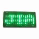 Promotional Blue LED message cap