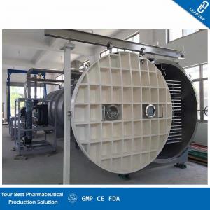 China SUS304 Door Materials Vacuum Freeze Dryer , Commercial Freeze Drying Equipment on sale