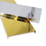 Rose Gold Black Silver U Shape Profile Small Size Tile Trim Stainless Steel 3~30