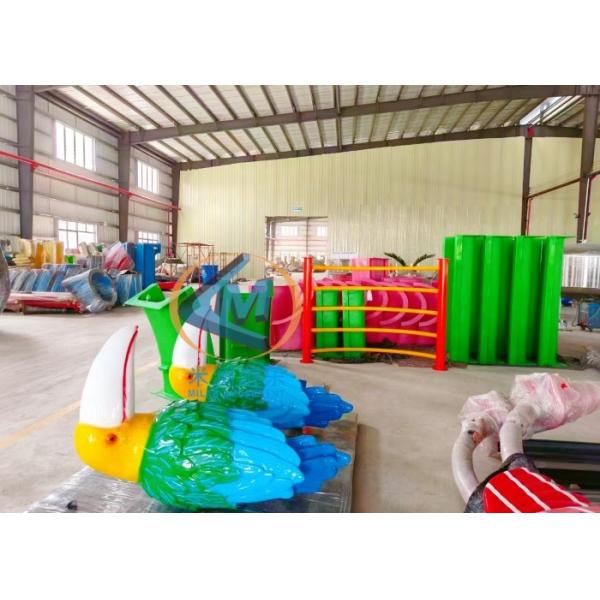 Custom Water Park Slide Fiberglass Material For Indoor Ourtdoor Use