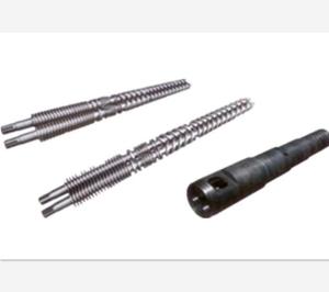 Wholesale Alloy Steel Conical Twin Screw &amp; Barrel , Twin Screw Extruder Parts ISO9001 Standard from china suppliers