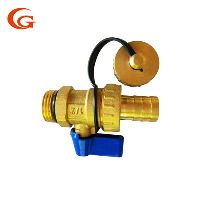 1/2'' Female Air Release Brass Ball Valve For Pipe System