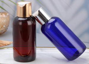 Wholesale 120ML Matte Black Lotion Bottles PET 16 Oz Boston Round Plastic Bottle from china suppliers
