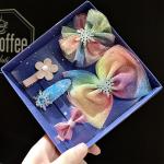 Fro zen 2 Bow Headdress Children Aisha Princess Aisha Accessories Girls Hairpin