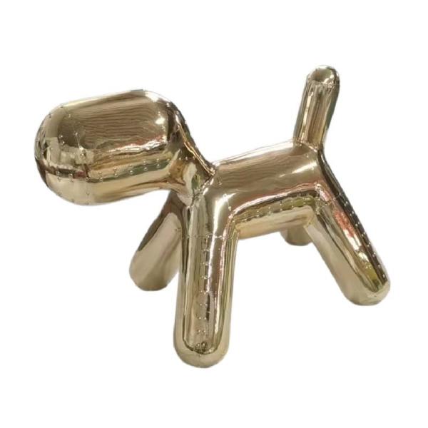 Industrial Mini Aluminum Shell Fiberglass Cute Animal Puppy Chair Dog shape kid