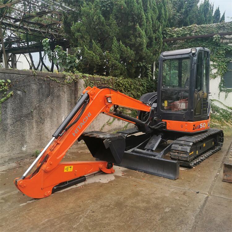Active 5 Ton Used Mini Excavator Hitachi ZX50 in with and Original Hydraulic Pump