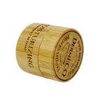OEM Skincare Bamboo Cosmetic Packaging Electroplate 50g Bamboo Cream Jar