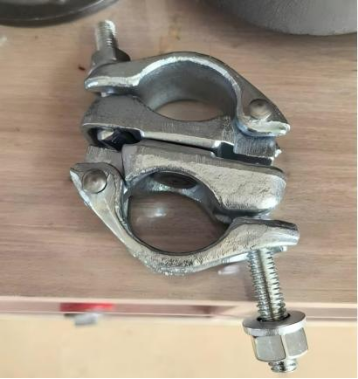 Galvanized Steel Scaffolding Accessory Corrosion Resistant Scaffold Right Angle Coupler Durable