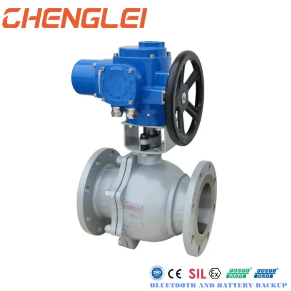 IEC/GOST High Force Compact Bus Control /Switch Control Electric Hydraulic Actuator for Diaphragm Valve