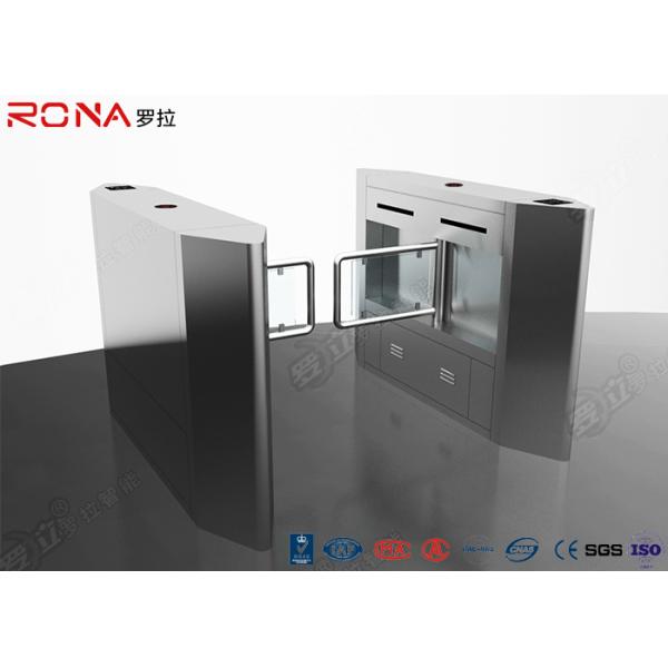 Security Access Control Swing Barrier Gate System With Rfid Identification
