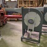 0.4Mpa 150kg/h 1.5kw Fiber Filling Machine For Sofa Pillow