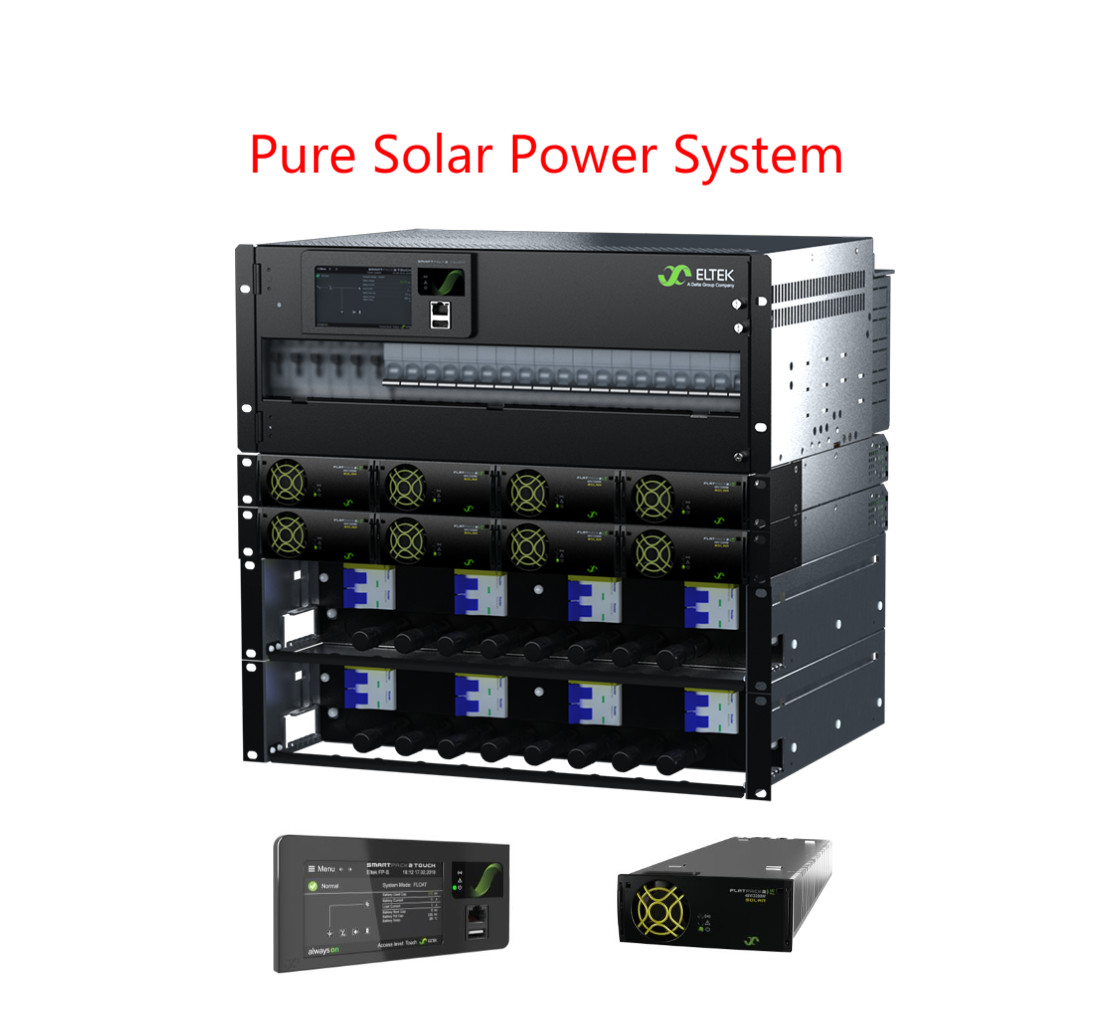 16KW 24KW Telecom Hybrid System With MPPT And Solar Module Eltek Brand 241119.650 241115.650