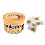 Iron Tin Box Throat Lozenges Dried Orange Peel Flavor With Candy Shape