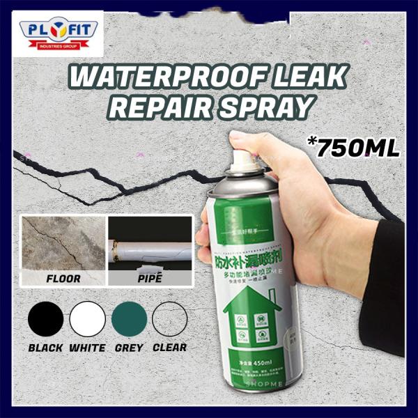 Flexible Waterproof Leak Seal Repair Spray White Black Grey Color Customizable