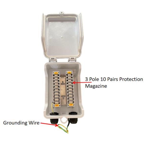 OUTDOOR MDF TELEPHONE DISTRIBUTION BOX FOR 10 20 30 PAIRS