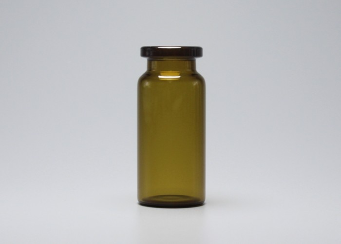 15ml Amber Injectable Tubular Glass Vial